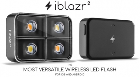 iBlazr2 MOST VERSATILE WIRELESS LED FLASH for iOS and Android